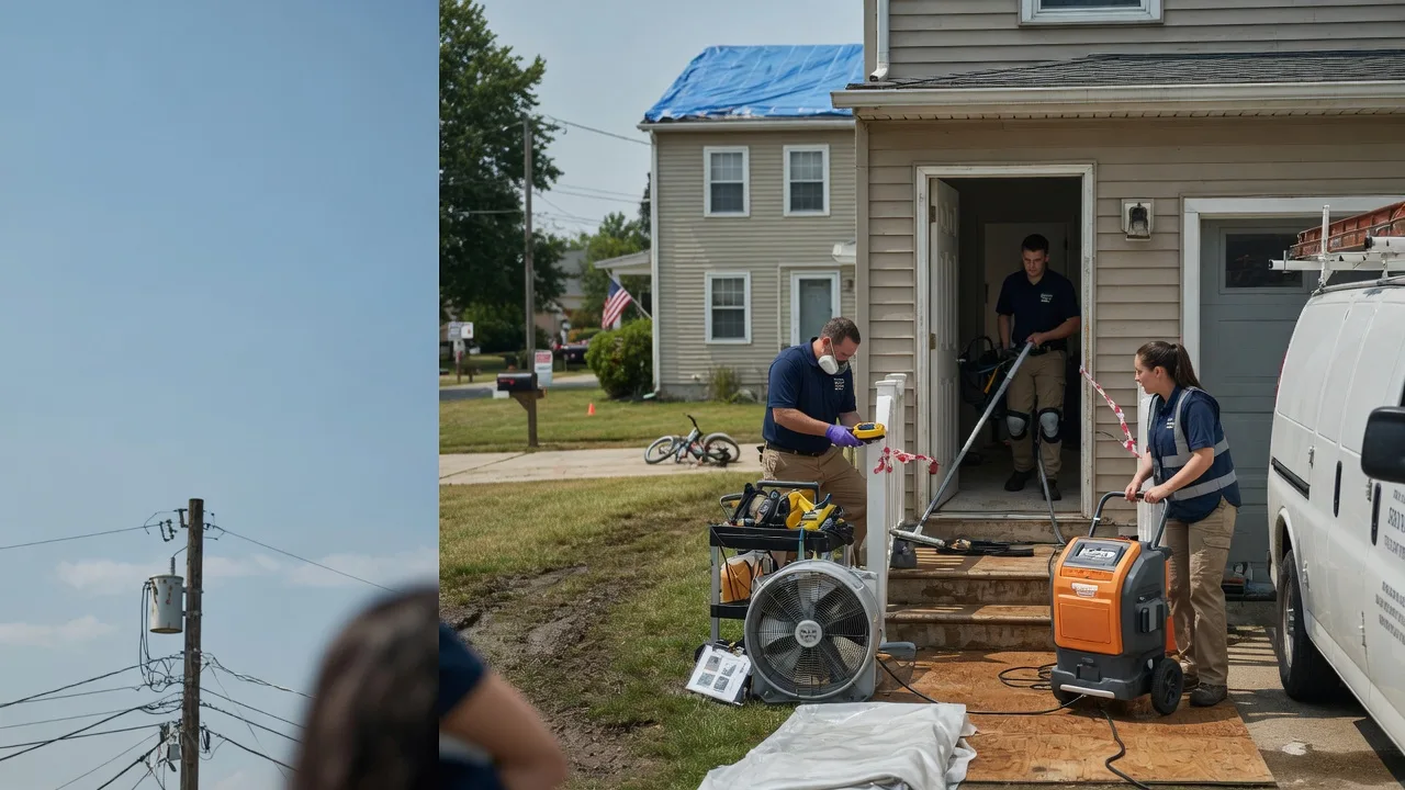 Water Damage Repair in Onley, VA near me